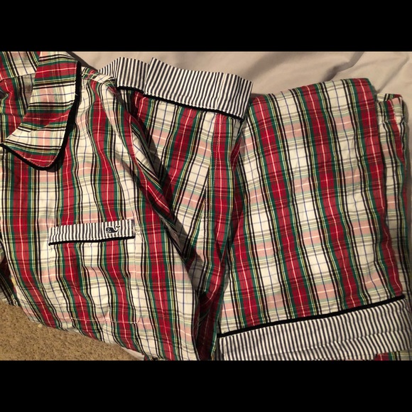 Vineyard Vines plaid pajama set - Picture 3 of 7